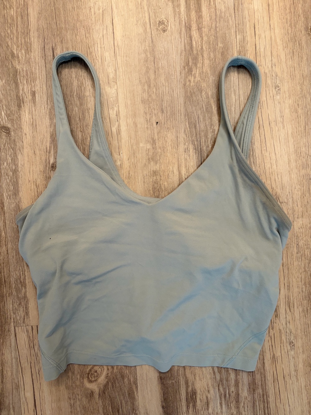 lululemon athletica Light Blue Scoop Bralette Tank